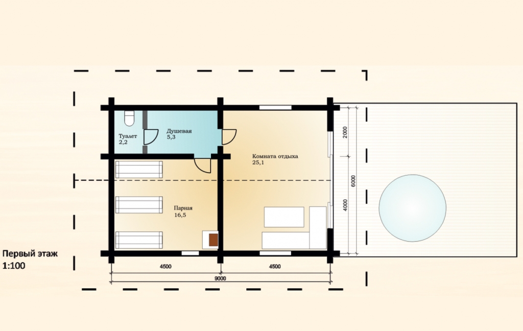 БАНЯ «ЕРМАКОВ» план